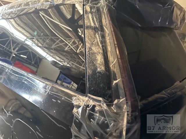 Armoring Process - Window Installation